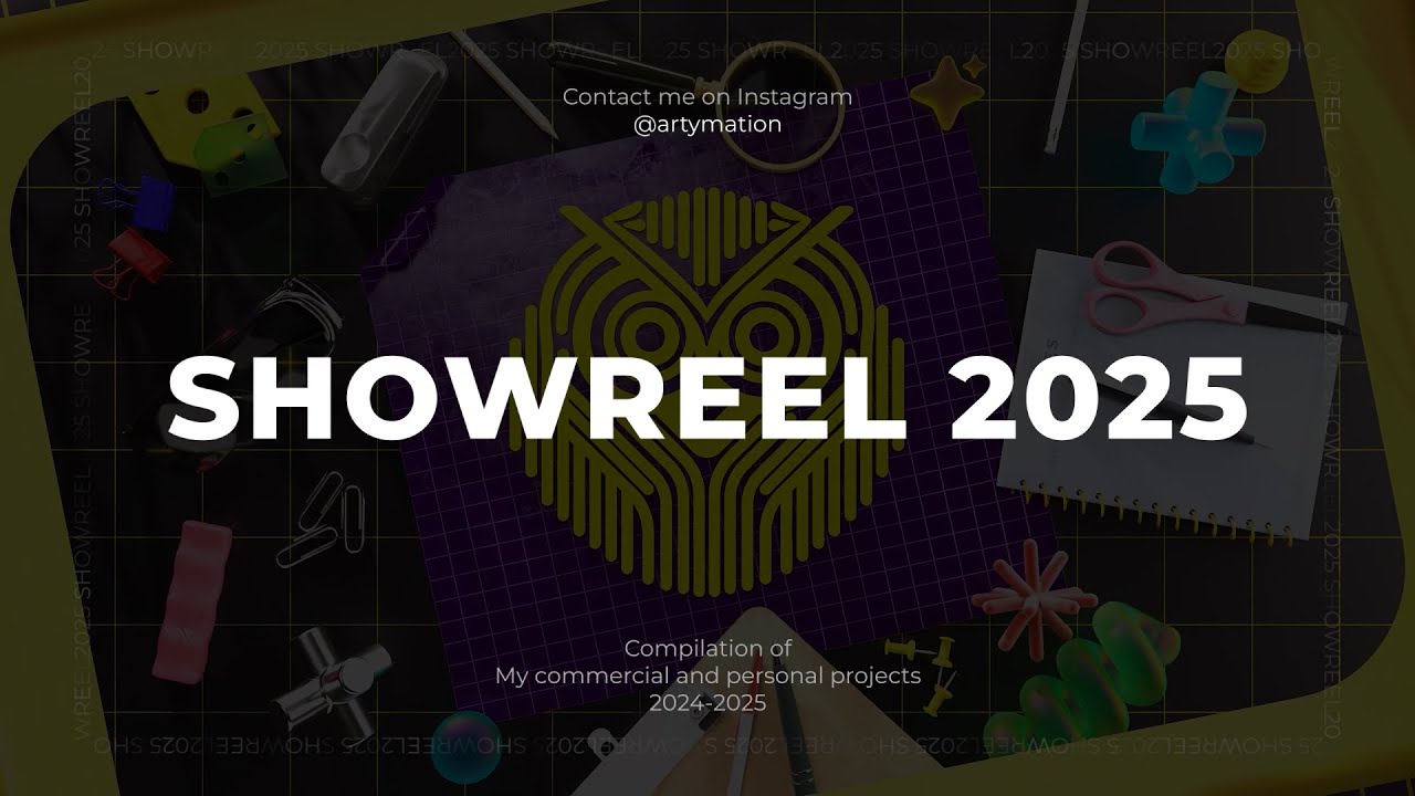 Motion Design Showreel 2025