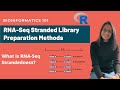 What is Strandedness in RNA-Seq data? | RNA-Seq Stranded Library Construction Methods