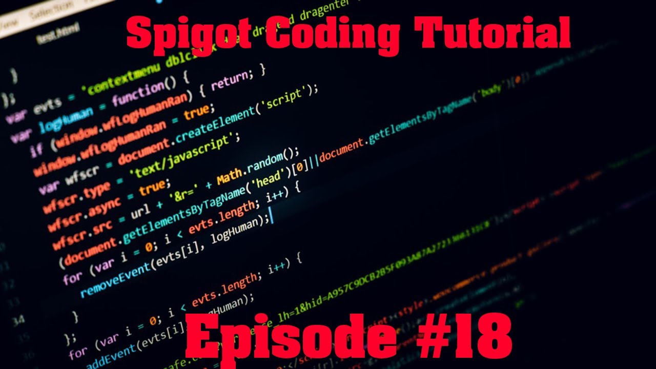 Spigot Coding Tutorial Ep#18 - Join Message - YouTube