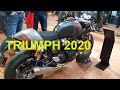 Новый TRIUMPH Daytona, Rocket 3, Truxton 2020