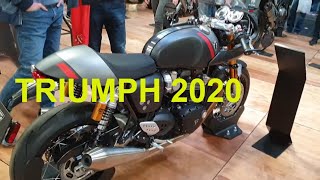 Новый TRIUMPH Daytona, Rocket 3, Truxton 2020