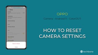 How to Reset Camera settings - Oppo [Android 11 - ColorOS 11] screenshot 4