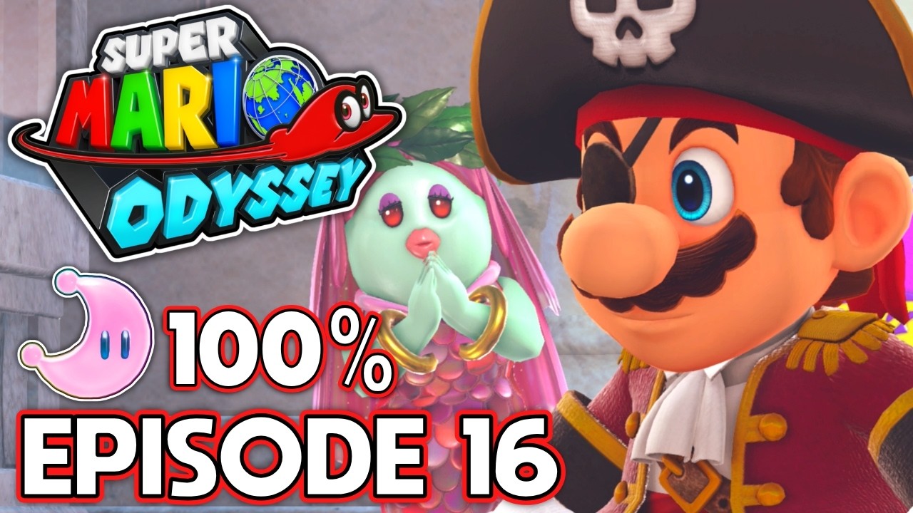 ゼルダの伝説 & Super Mario Odyssey Super Mario Odyssey - Part 16 - Gameplay Walkthrough - Lake