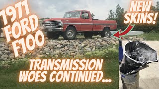 Did I just Destroy the Transmission on my 1971 F100?!? Hey, at least it's got new Tires on it!