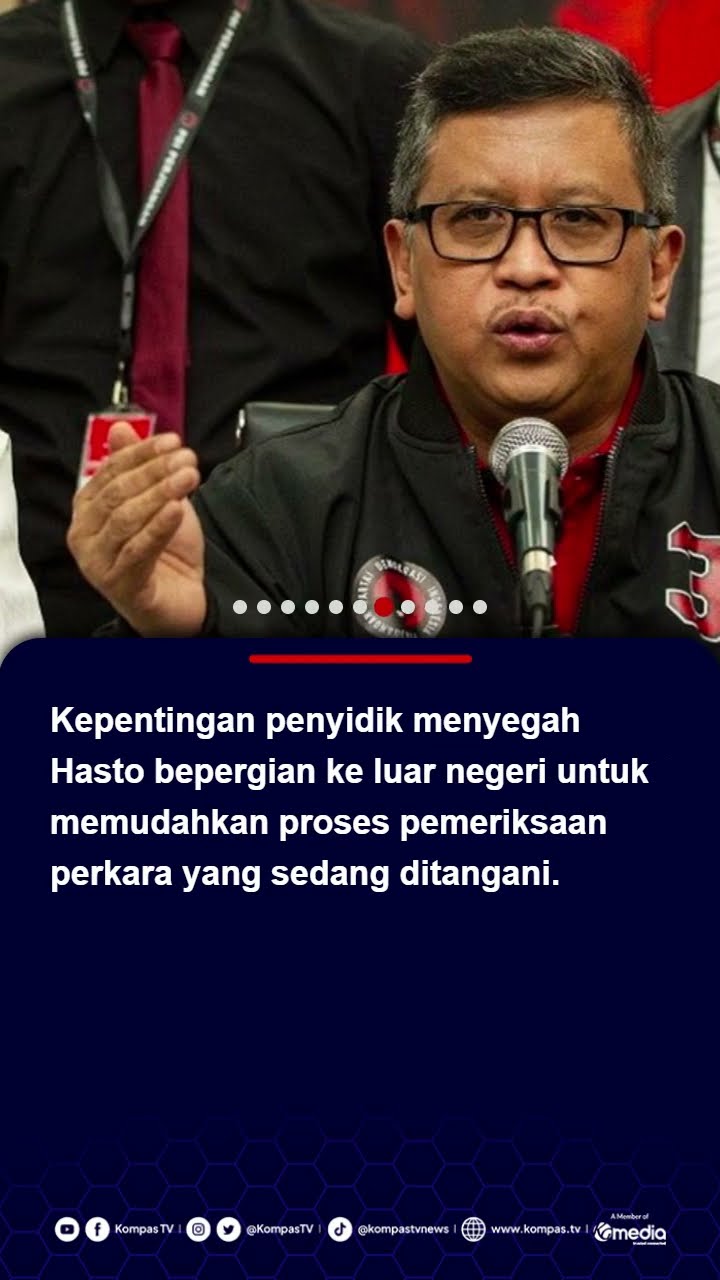 Imbas Hasto Tersangka KPK Cegah Eks Menkumah Yasonna Laoly ke Luar Negeri #yasonnalaoly #kpk #hasto