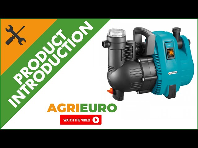 Gardena 4000/5 Garden Pump - 1100W- for Clear Waters - 4.5 Bar