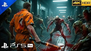 (PS5) PRISON OUTBREAK | Realistic ULTRA Graphics Gameplay[4K60FPS] Callisto Protocol