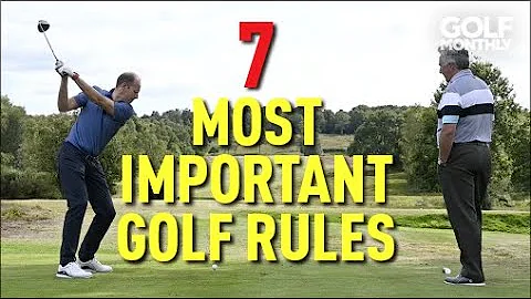 7 Most Important Rules Of Golf I Golf Monthly