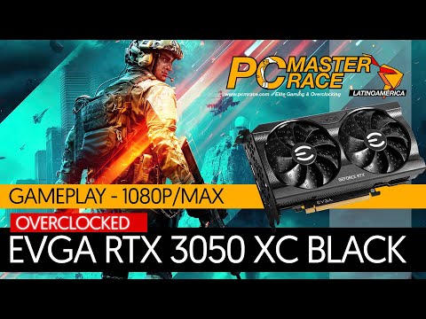 RTX 3050 EVGA XC BLACK [OC] @ Battlefield 2042