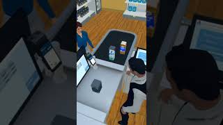 НАНЯЛ КАССИРА #игры #games #supermarketsimulator #simulator #симулятор #кассир #прохождение