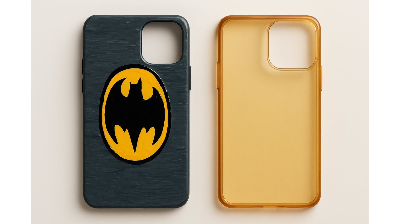 "Old Cover → BATMAN Makeover! 🦇✨"  Easy step by step for beginners 