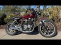 Making my cafe racer street legal(1985 CB650 Nighthawk)
