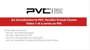Parallel Virtual Cluster: Introduction