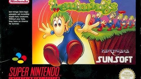 Lemmings (SNES) 8-bit Arrangements, T04: Failure