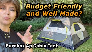 Purebox 4P Cabin Tent | Camping Review & FREE GIVEAWAY