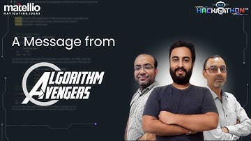 🎥 Unleashing Innovation with Team Algorithm Avengers!