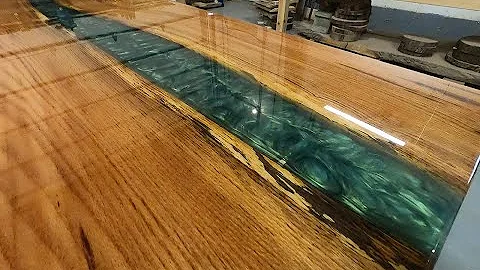 How long does it take to make an epoxy River table?