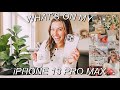 WHAT'S ON MY iPHONE 13 PRO MAX! *spring iOS 15 customization + how i organize my iphone*