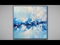 Abstract Painting Techniques / Winter / Simple Blending / Canvas Painting / Abstract Painting 533
