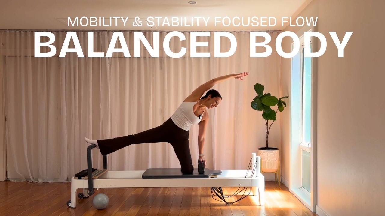 45 MIN REFORMER PILATES | Mobility, Stability & Control 🐈‍⬛