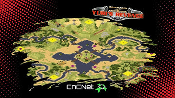 Red Alert 2 | cncnet | open land map 2vs2vs2vs2 | multiplayer | online | gameplay