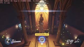🎮 AMD Radeon RX Vega 8 [Renoir C5] - Overwatch gameplay benchmarks (1080p)