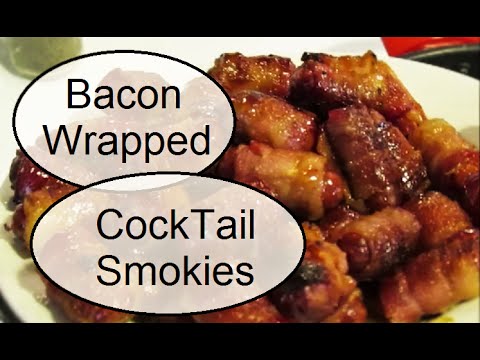 Bacon Wrapped Cocktail Smokies