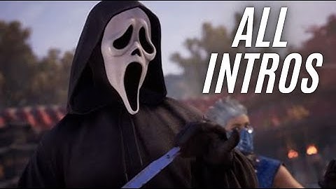 All GHOSTFACE intros/dialogue from A-Z in Mortal Kombat 1! (March 2025 update)