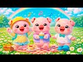 Chú Heo Con - Vịt Con Lon Ton - Hoạt Hình 3D Vui Nhộn - Nhạc Thiếu Nhi 4K Sôi Động Cho Bé