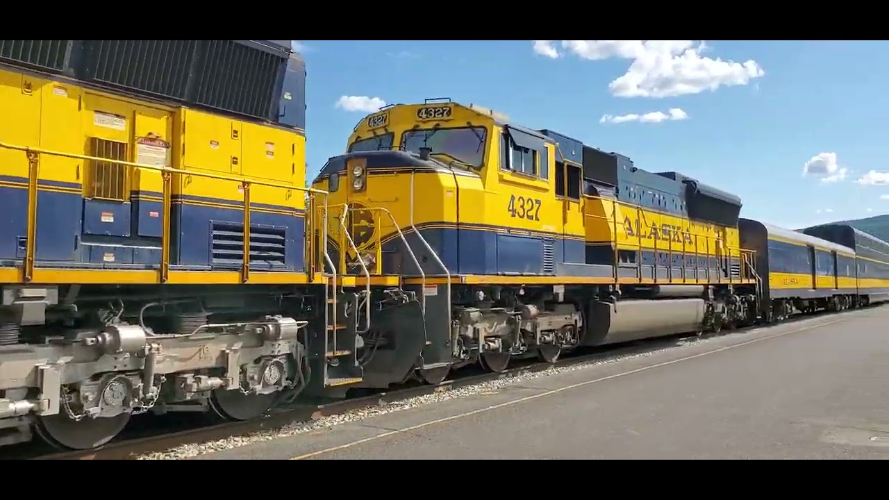Alaska railroad at Denali on 2023 07 22