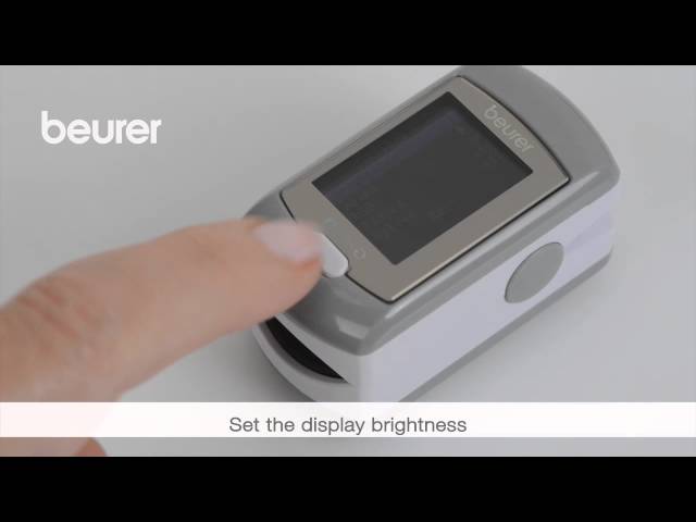 indtil nu høj Hates Quick start video for the PO 80 pulse oximeter by Beurer - YouTube