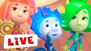 🔴 ПРЯМОЙ ЭФИР! LIVE ФИКСИКИ! Все серии 2021 года!