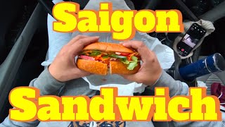 Saigon Sandwich SF POV Eating