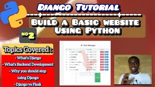 How to Build a Website Using Python | What is Django &amp; Backend Development (Django Tutorial #2)