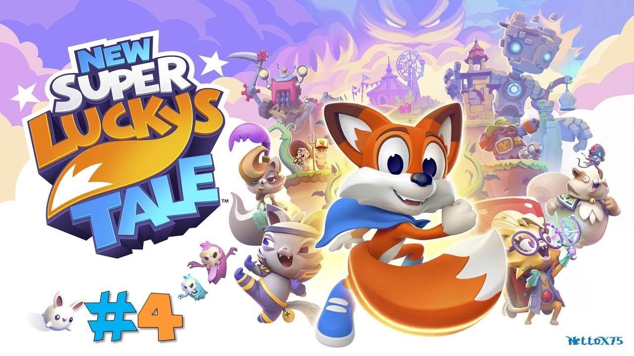 New Super Lucky's Tale #4 - Derrotando a Lady Meowmalade em Gilly Island