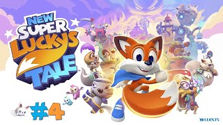 New Super Lucky's Tale #4 - Derrotando a Lady Meowmalade em Gilly Island