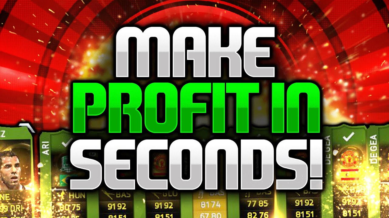 FIFA 16 : MAKE PROFIT IN SECONDS!! AMAZING! Sniping Trading Method!
