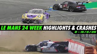 Le Mans 24 Hours Crashes Highlights, 8 - 15625