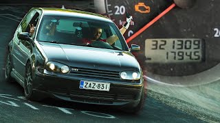 BAD IDEA 321.309km VW Golf 4 GTI // Nürburgring