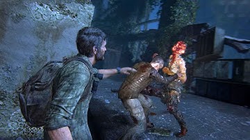 The Last of us Part I Remake | Joel feeding runners to a clicker | GROUNDED | NO DAMAGE |