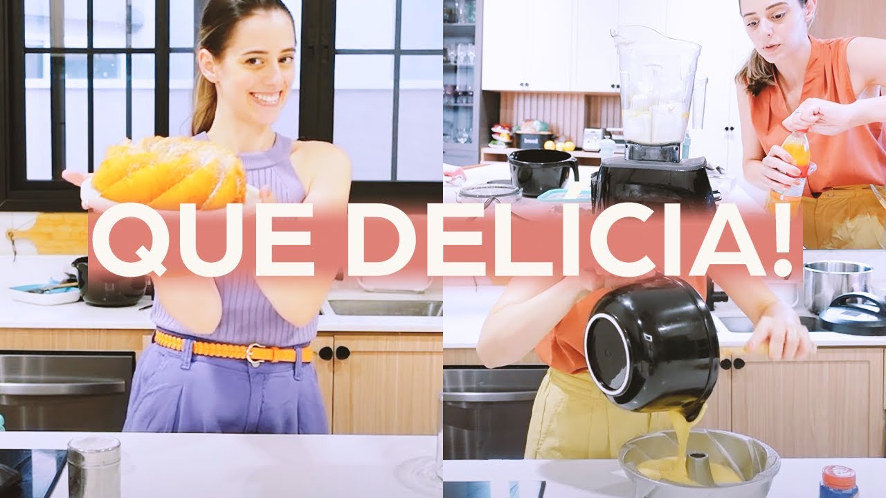 2 SOBREMESAS DELICIOSAS: torta de MARACUJÁ + bolo de fubá COZIDO, melhor coisa do mundo! #dailyvlog