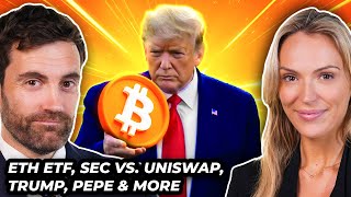 Crypto News: ETH ETFs, Pro-Crypto Politics, UNI, DOGE & MORE!