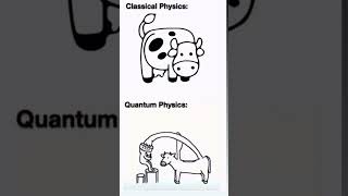 classic physics vs quantum physics 🤣🤣🤣 #physics #quantumphysics #science #quantumeffect #space