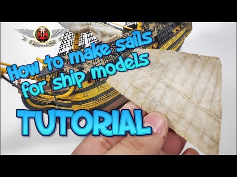 וִידֵאוֹ: איך מכינים מודל של ספינת מפרש