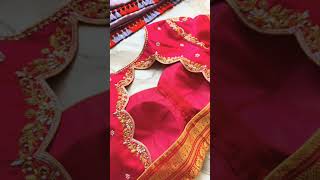 beautiful maggam work blouse design #stlyish #maggamwork #blousedesign #trendingshorts #viralshort
