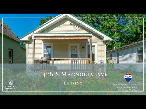 428 S Magnolia Ave, Lansing, MI home video tour