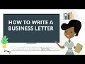 Business Letter Writing Format and Example