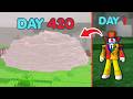 I Survived 420 Days SOLO & Built a ROOTS Base! | 99 Nights in the Forest #roblox