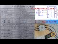 IMPEDANCE TEST OF TRANSFORMER - ENGLISH, TEST REPORT ANALYSE, CIRCUIT DIAGRAM, NAME PLATE