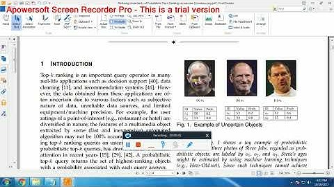 IEEE 207-2018 JAVA PROJECTS Reducing Uncertainty of Probabilistic Top k